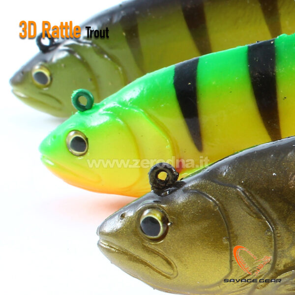 Savage Gear 3D Trout Rattle Shad