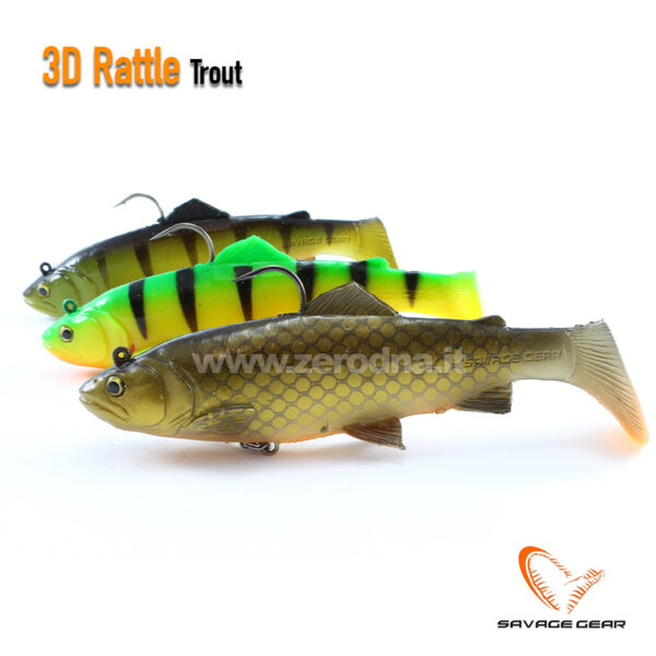 Savage Gear 3D Trout Rattle Shad