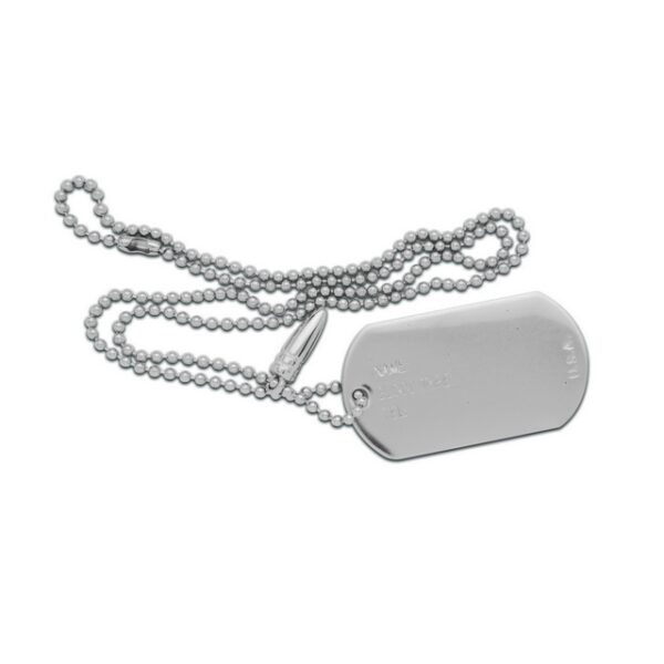 PIASTRINA IDENTITA’ INOX VA0104