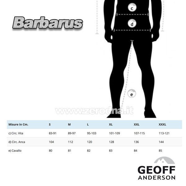 Geoff Anderson Barbarus Pant