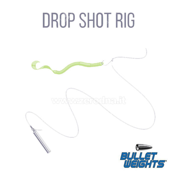 Camo Tungsten Slim Drop Shot Weight