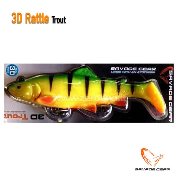 Savage Gear 3D Trout Rattle Shad