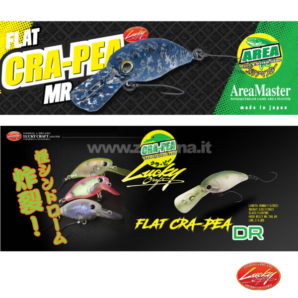 Lucky Craft Flat Cra-Pea
