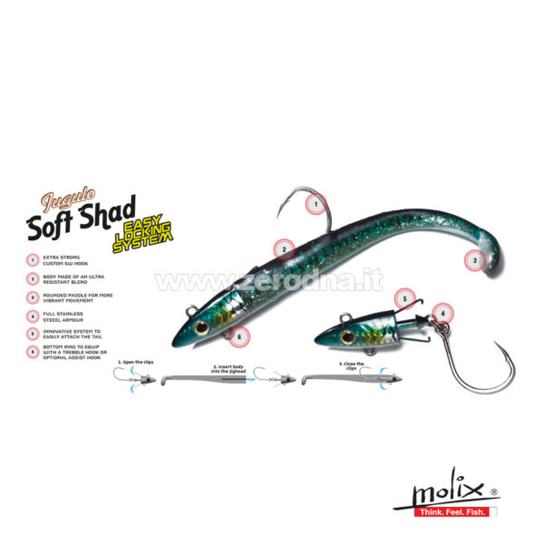 Molix Jugulo Soft Shad