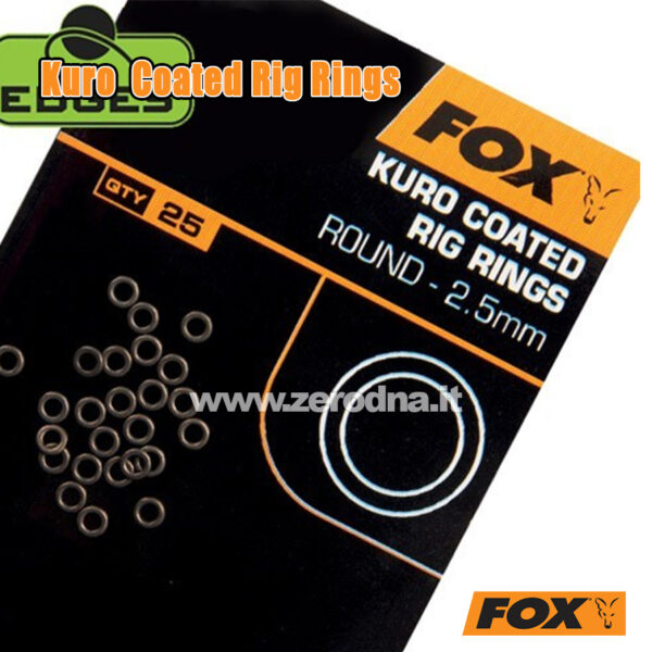 Fox Kuro Coated Rig Rings