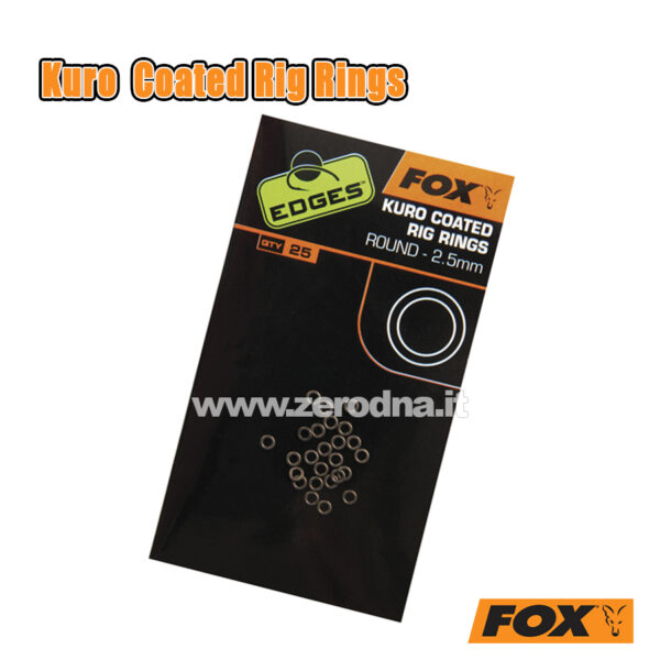 Fox Kuro Coated Rig Rings