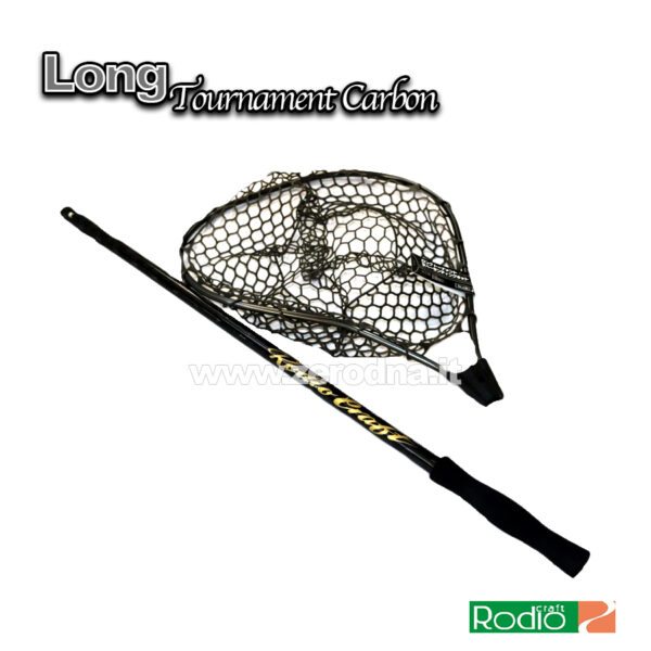 Rodio Craft Long Tournament Carbon Rubber Landing Net