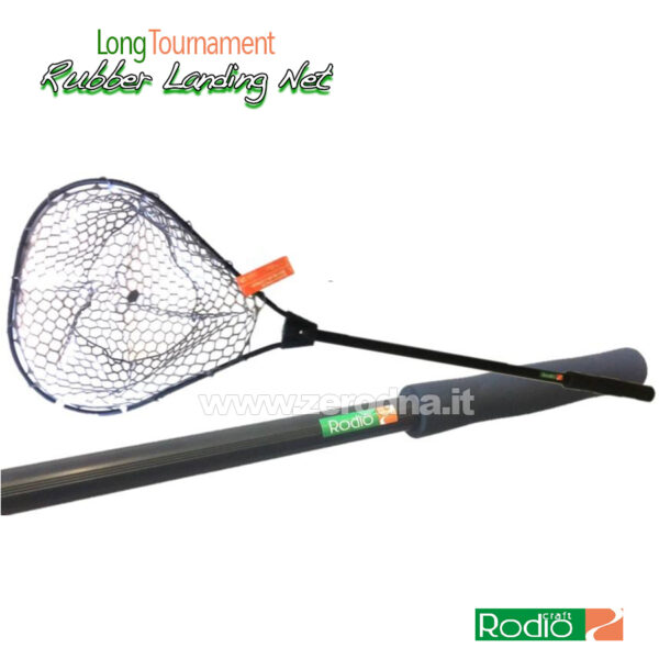 Rodio Craft Long Tournament Rubber Landing Net