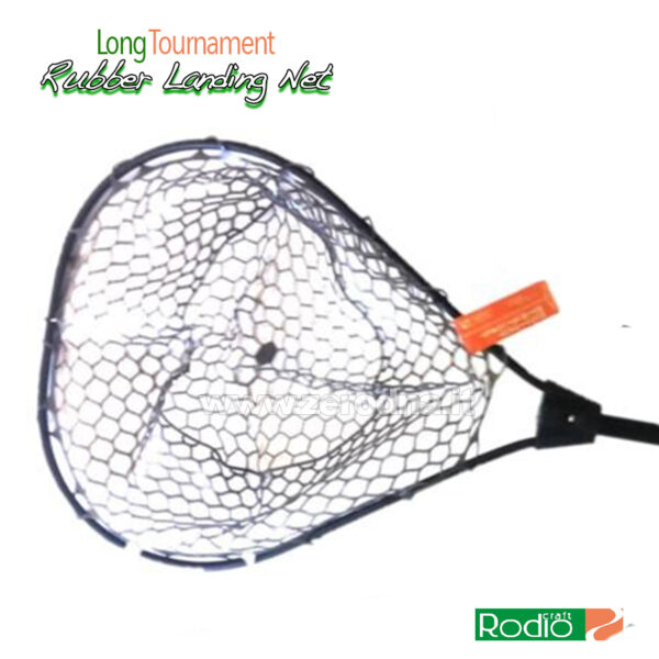 Rodio Craft Long Tournament Rubber Landing Net