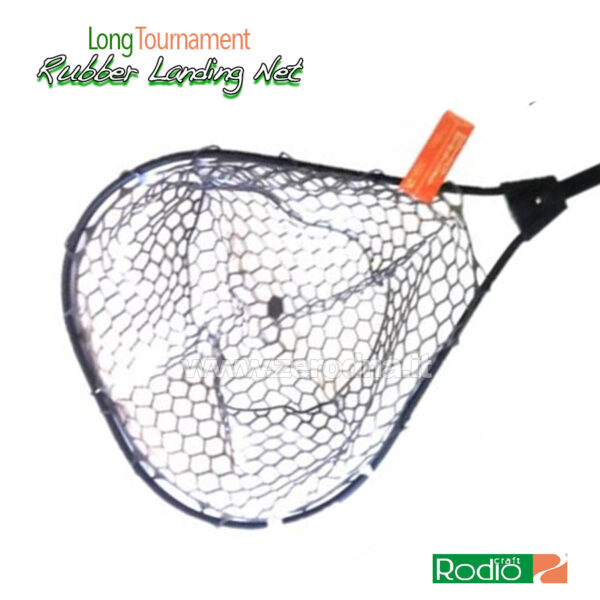Rodio Craft Long Tournament Rubber Landing Net