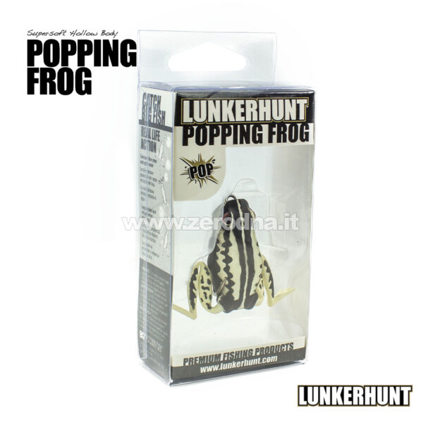 Lunker Popping Frog