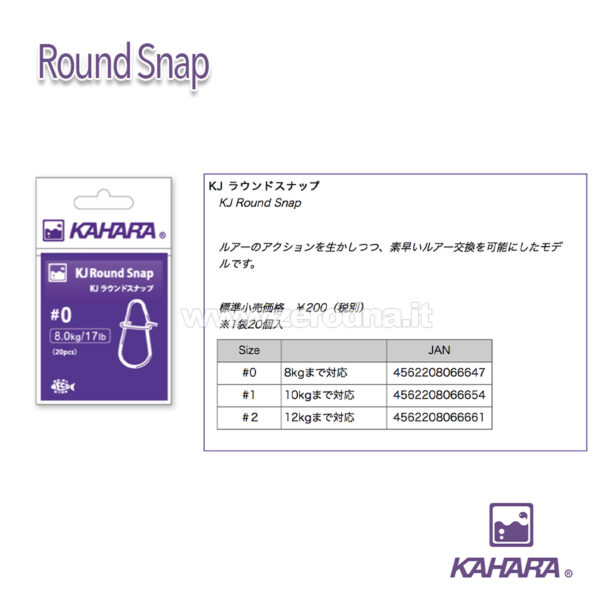 Kahara Round Snap