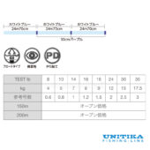 Unitika Silver Thread Shore Game PE