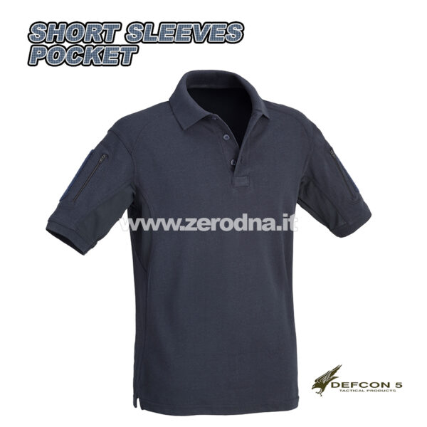 Defcon 5 Tactical Polo Short Sleeves Pocket
