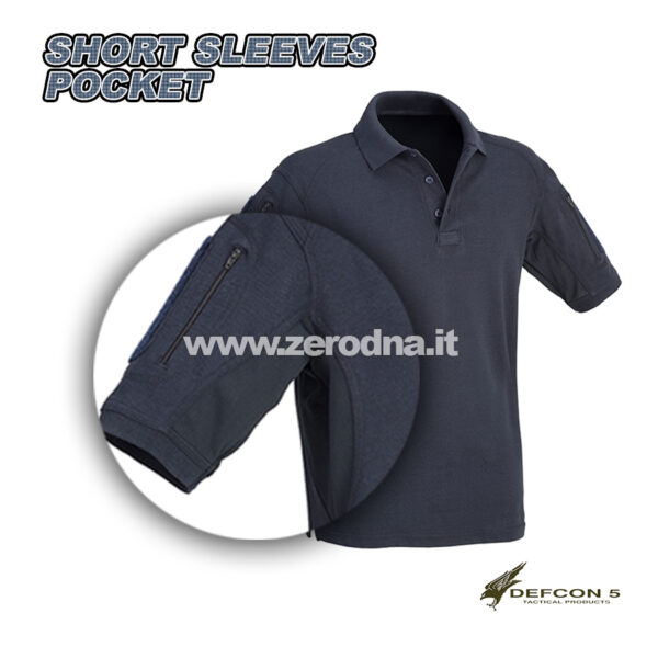 Defcon 5 Tactical Polo Short Sleeves Pocket