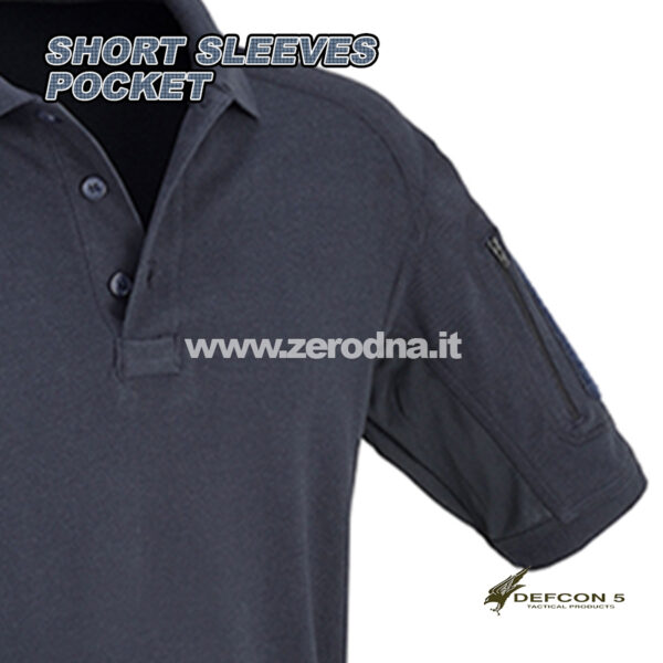 Defcon 5 Tactical Polo Short Sleeves Pocket