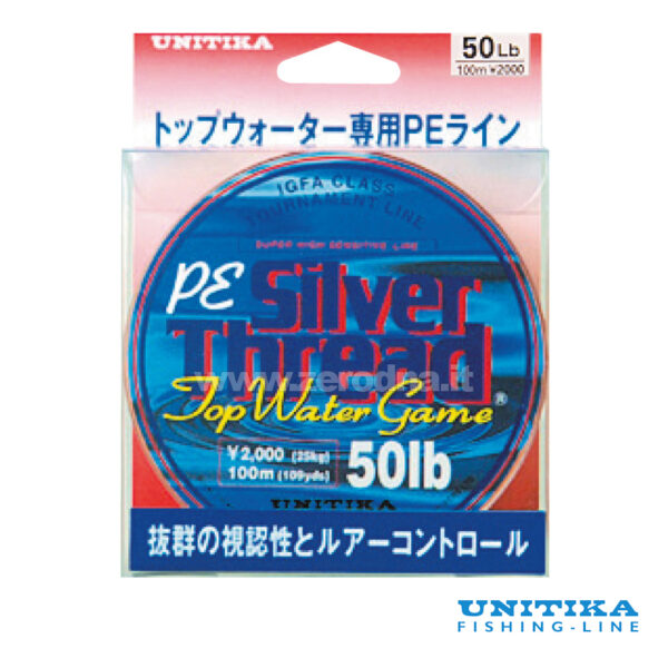 Unitika Silver Thread PE Top Water Game