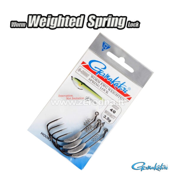 Gamakatsu Worm Weighted Spring Lock