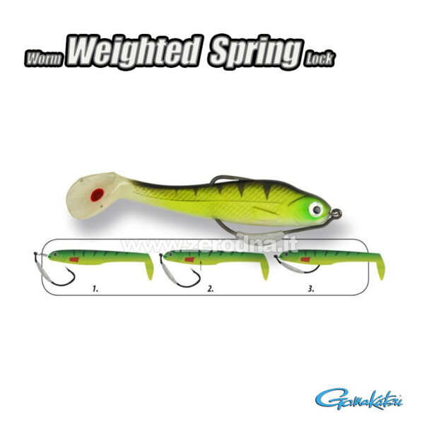 Gamakatsu Worm Weighted Spring Lock