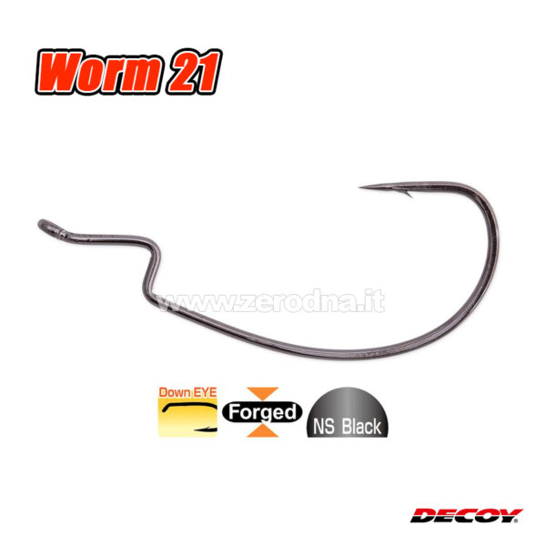 Decoy Worm 21 Digging Hook
