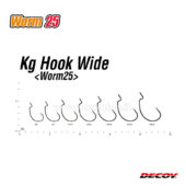 Decoy Kg Wide Hook Worm 25