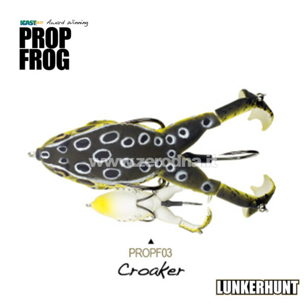 Lunkerhunt Prop Frog - Craoker