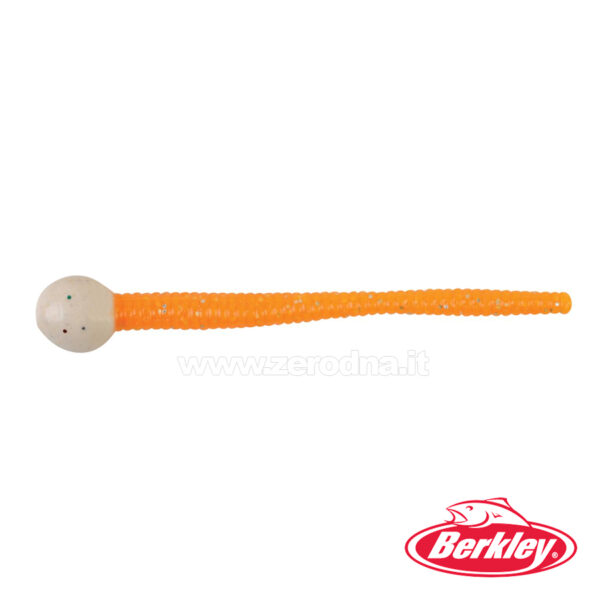 Berkley Powerbait Mice Tail - Glow / Orange Silver