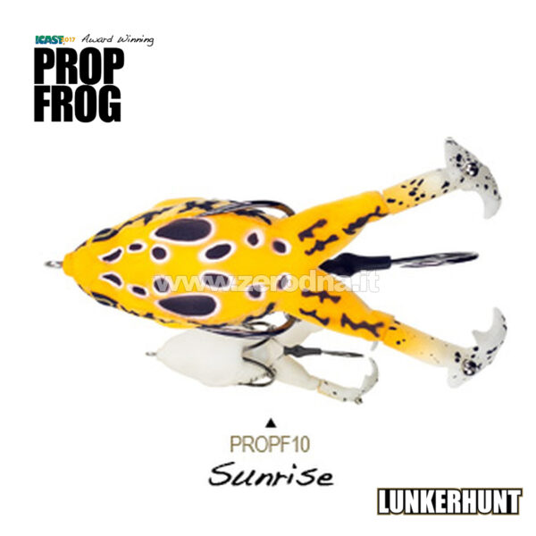 Lunkerhunt Prop Frog - Sunrise