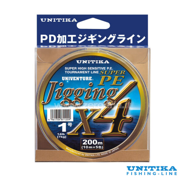 Unitika Univenture Jigging Super Pe X4