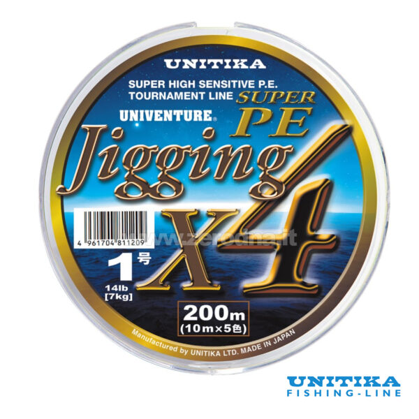 Unitika Univenture Jigging Super Pe X4