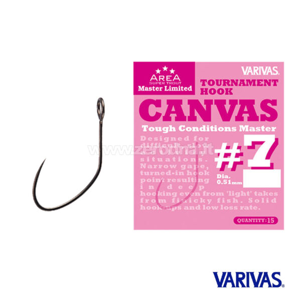 Varivas Canvas Tournament Hook - 7