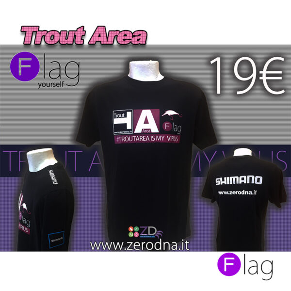 Shimano x Flag T-Shirt Trout Area