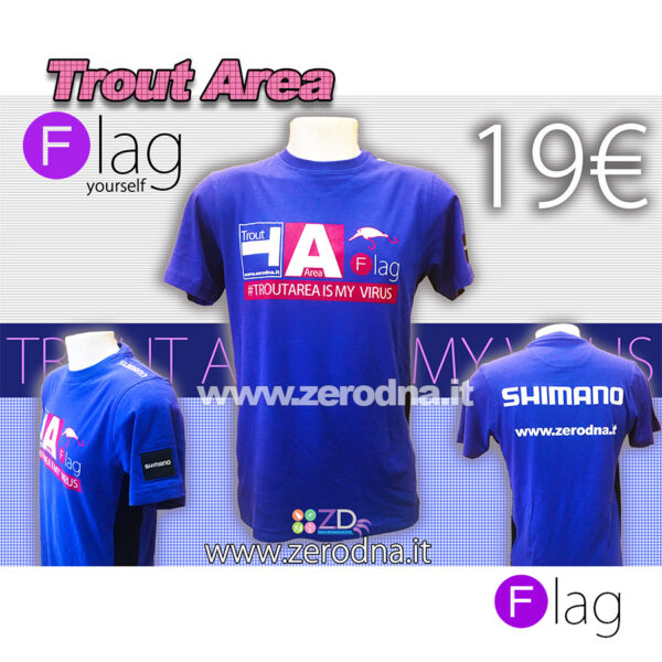 Shimano x Flag T-Shirt Trout Area