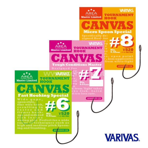 Varivas Canvas Tournament Hook