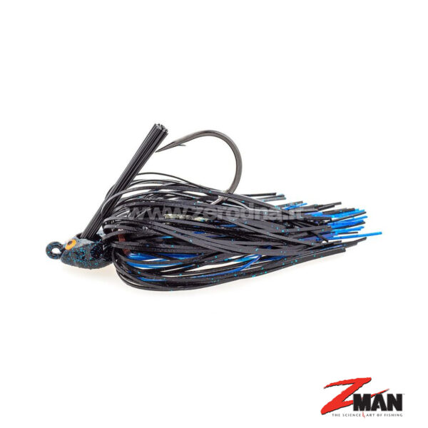 Z-Man Crosseyez Snake Head Swim Jig - BBlue