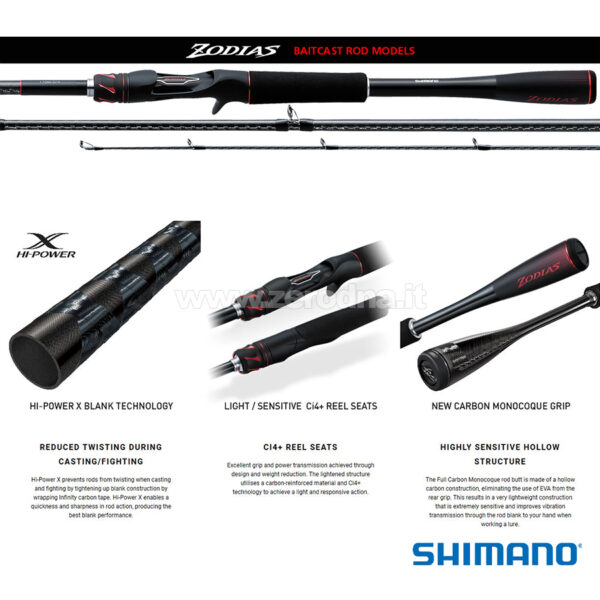 Shimano Zodias Casting 2020