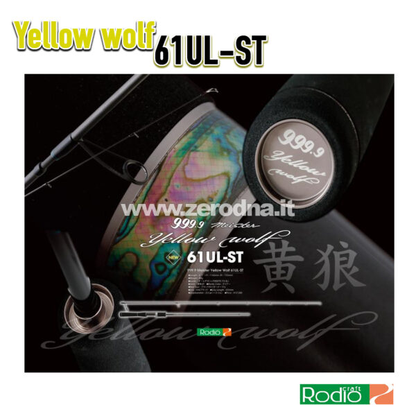 Rodio Craft 999.9 Meister Yellow wolf 61UL-ST
