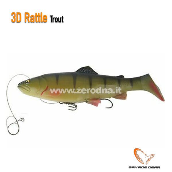 Savage Gear 3D Trout Rattle Shad