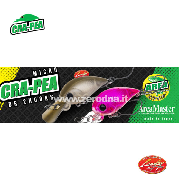 Lucky Craft Micro Cra-Pea Dr 2 Hook