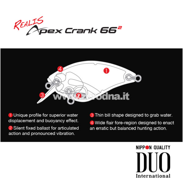 Duo Apex Crank 66 Squared