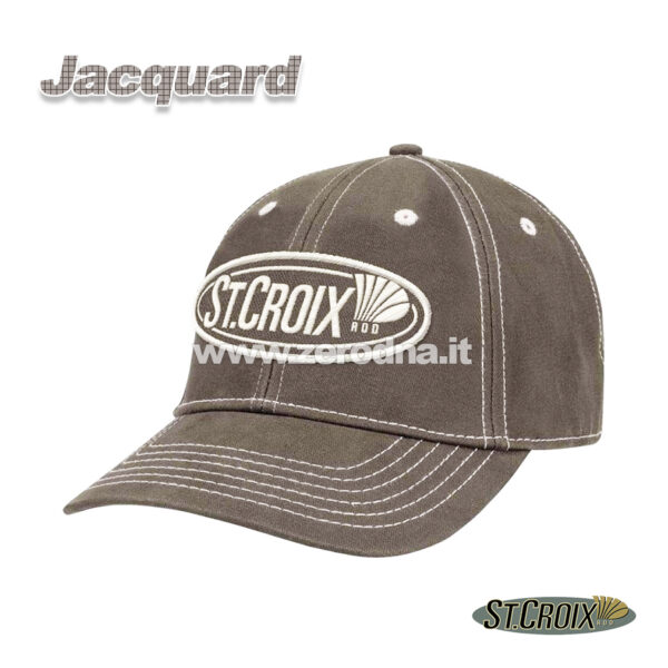 St. Croix Jacquard Khaki Cap