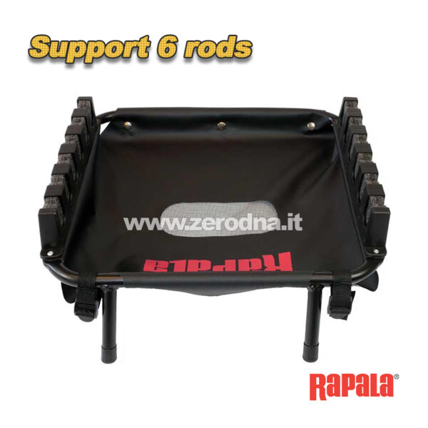 Rapala Rod Holder 6 Rods Float Tube