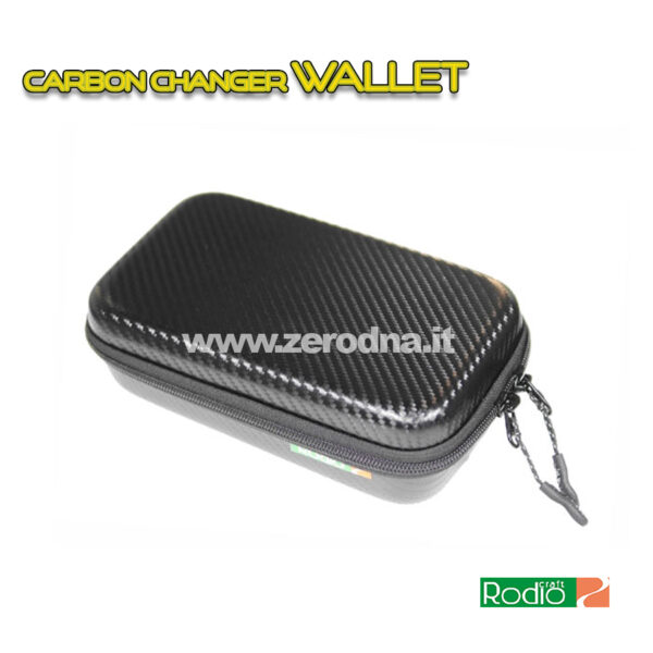 Rodio Craft Carbon Changer Wallet - Black