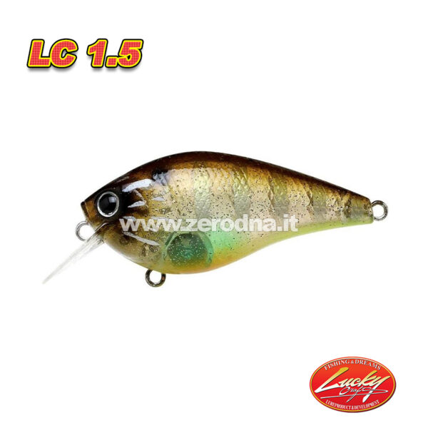 Lucky Craft LC 1.5 Shallow Crank - Flake Striped Gill