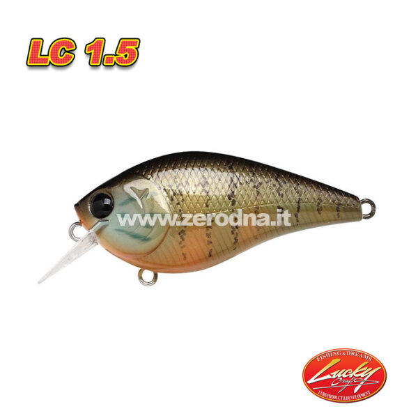 Lucky Craft LC 1.5 Shallow Crank - Gold Pumpkin Seed