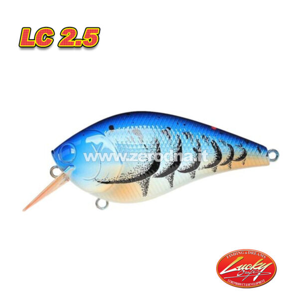 Lucky Craft LC 2.5 Shallow Crank - MAgic Blue Craw