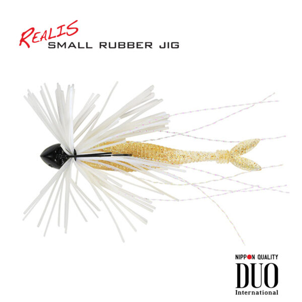 Duo Small Rubber Jig - White Shrimp