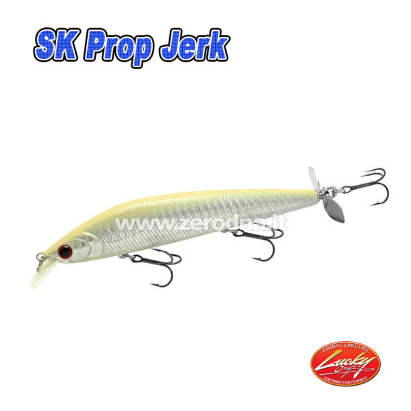Lucky Craft SK Prop Jerk - Bone Shad