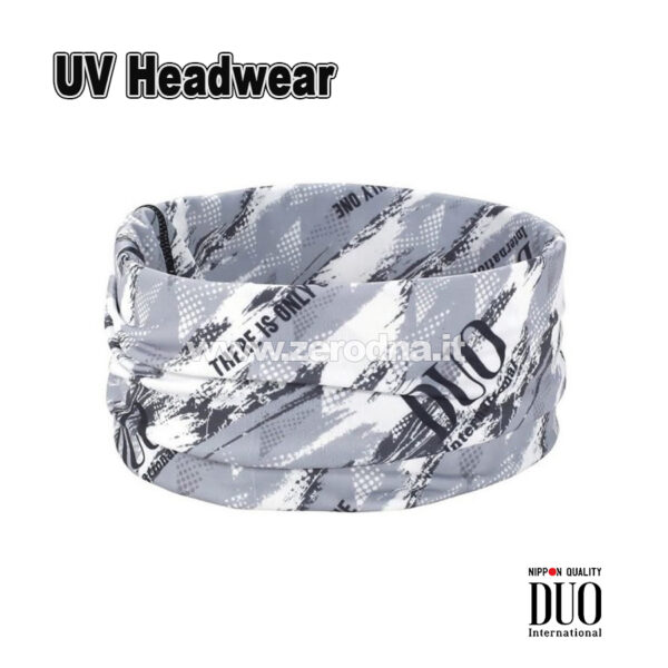 Duo UV Headwear - Grey Geo