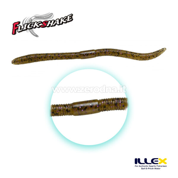 Illex Flick Shake - Pumpkin Purple Pepper